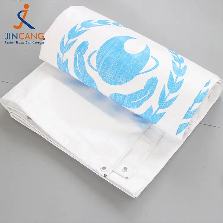 180 g biały z drukującym plandekiem