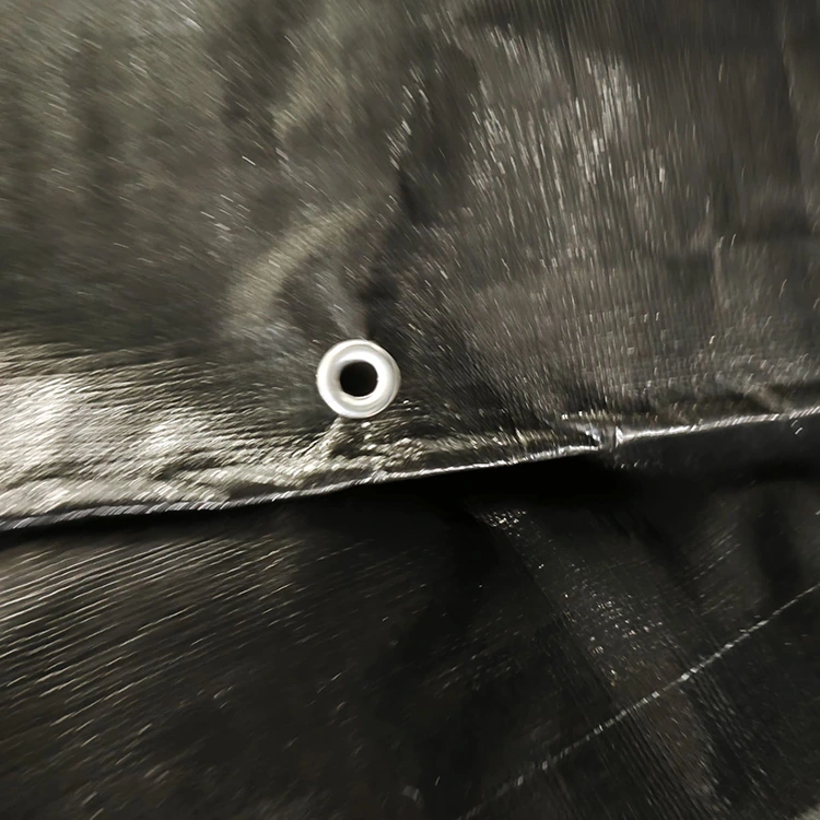 Czarna plandeka 200 gsm