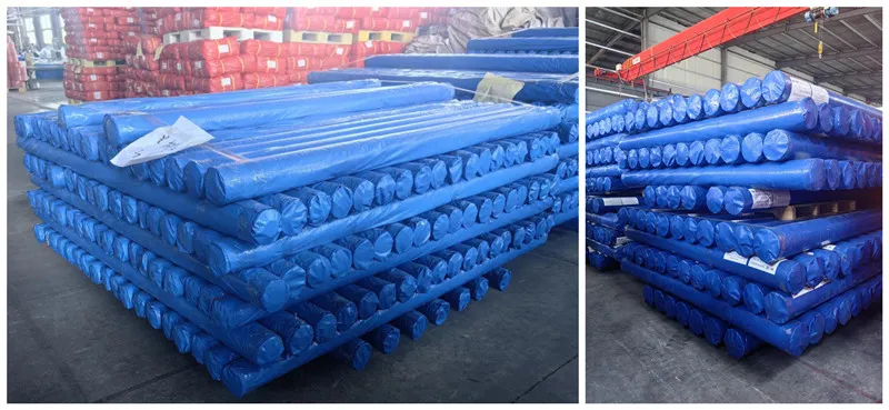 Blue PE Tarpaulin Roll