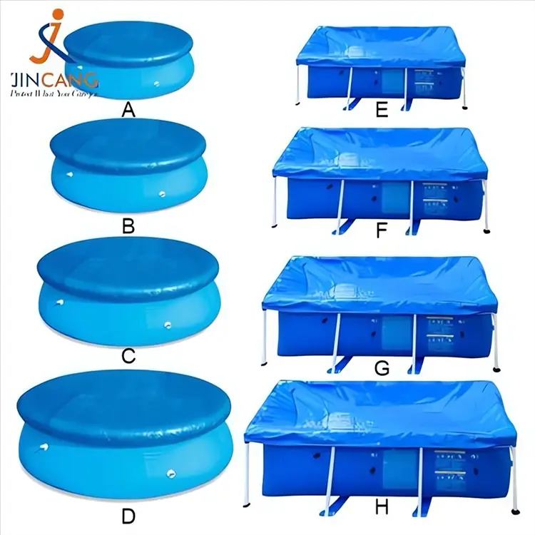 Okładka basenu nad ziemią