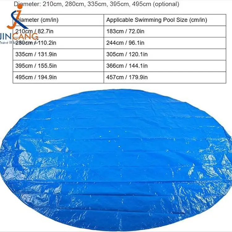 Okładka basenu nad ziemią