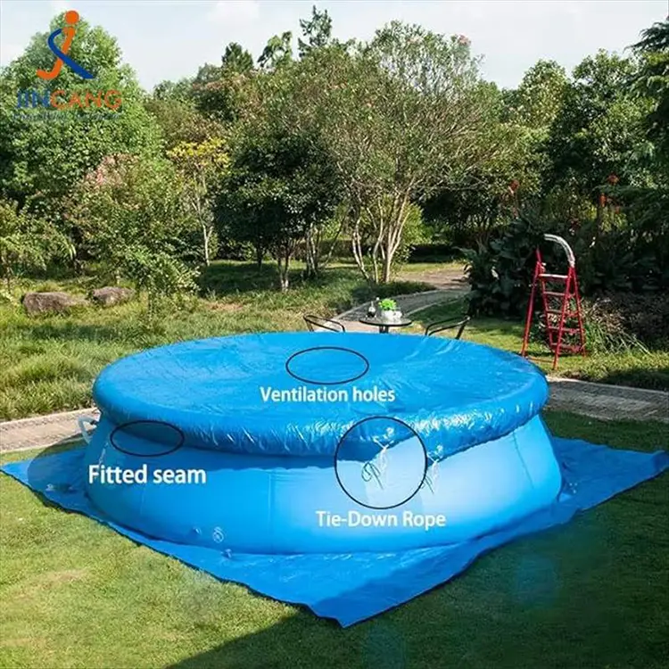 Okładka basenu nad ziemią