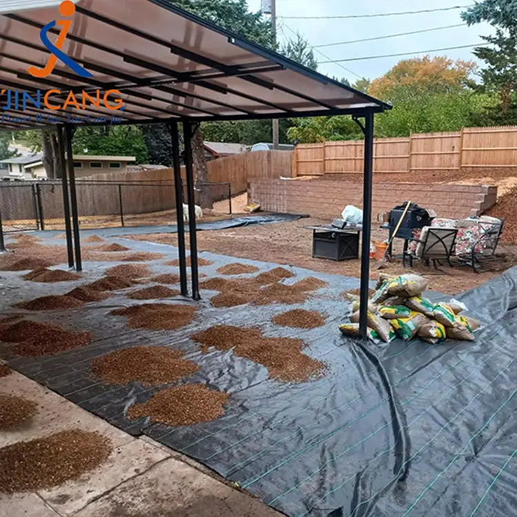 Mata tkaniny bariery z barierą geotełowią